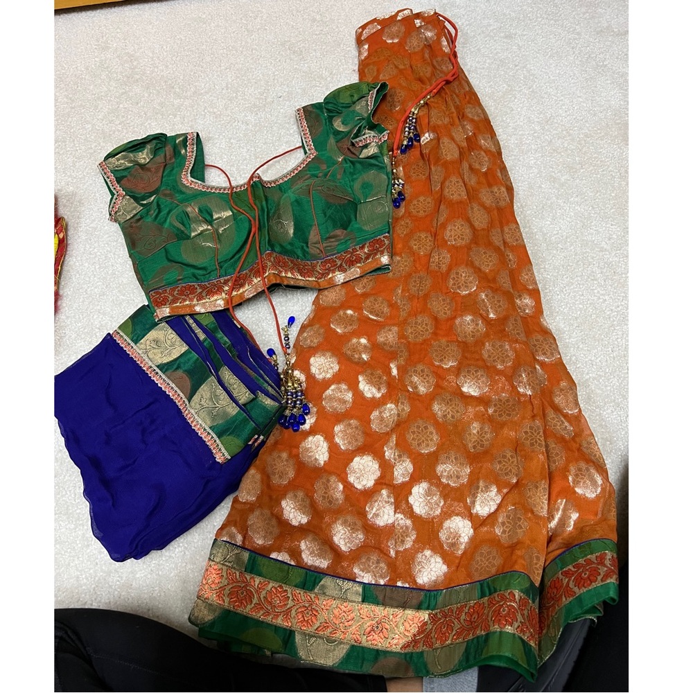 Navratri chanya choli garbA